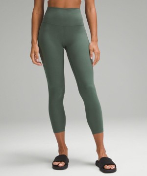 Leggins Lululemon Align™ High-Rise 25" Mujer Verde Oscuro Chile | 342RTZDOP