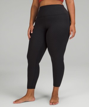 Leggins Lululemon Align™ High-Rise 25" Mujer Negras Chile | 782OTKISZ