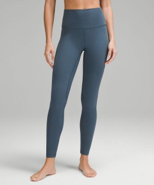 Leggins Lululemon Align™ High-Rise 28" Mujer Azules Chile | 259HOXEGI