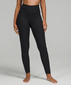 Leggins Lululemon Align™ High-Rise 28" Mujer Negras Chile | 031GMVQJB