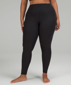 Leggins Lululemon Align™ High-Rise 28" Mujer Negras Chile | 609ZTHDYN