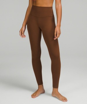 Leggins Lululemon Align™ High-Rise 28" Mujer Marrones Chile | 954BJXSYM