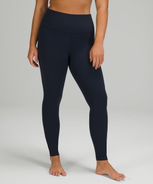 Leggins Lululemon Align™ High-Rise 31" Mujer Azul Marino Chile | 089BNHMCE