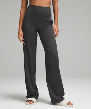 Leggins Lululemon Align™ High-Rise Acanalado Anchos-Leg Altas Mujer Gris Oscuro Chile | 430TWZVLH
