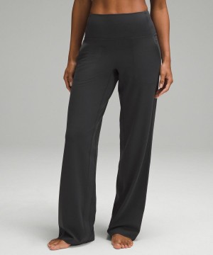 Leggins Lululemon Align™ High-Rise Anchos-Leg Regular Mujer Gris Oscuro Chile | 074ZTCKFR