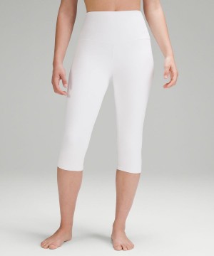Leggins Lululemon Align™ High-Rise Crop 17" Mujer Blancas Chile | 982UZKDTF