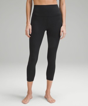 Leggins Lululemon Align™ High-Rise Crop 23" Mujer Negras Chile | 321HBDVAP