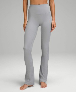Leggins Lululemon Align™ High-Rise Mini-Flared Extra Corta Mujer Gris Chile | 735XLJHEM