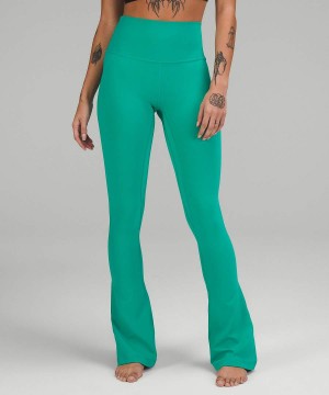 Leggins Lululemon Align™ High-Rise Mini-Flared Regular Mujer Verde Chile | 610SADOKI