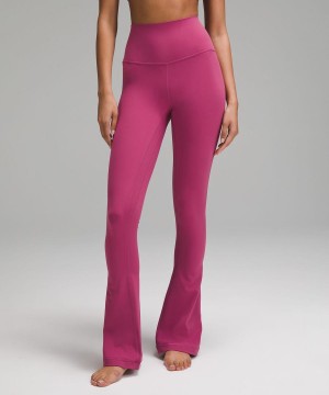 Leggins Lululemon Align™ High-Rise Mini-Flared Extra Corta Mujer Moradas Chile | 769JPDFGI