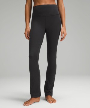 Leggins Lululemon Align™ High-Rise Mini-Flared Extra Corta Mujer Negras Chile | 256SNWVFE