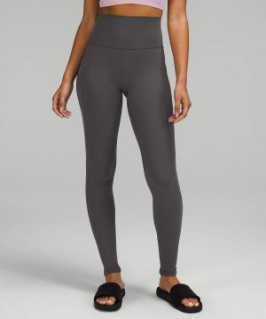 Leggins Lululemon Align™ High-Rise with Pockets 31" Mujer Gris Oscuro Chile | 825YARKQF