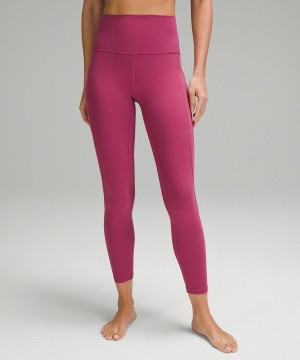 Leggins Lululemon Align™ High-Rise with Pockets 25" Mujer Moradas Chile | 389WZBVMJ