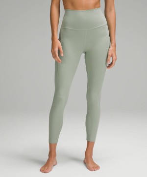Leggins Lululemon Align™ High-Rise with Pockets 25" Mujer Verde Claro Chile | 038KFCUBI