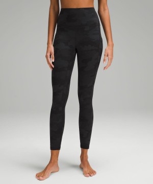 Leggins Lululemon Align™ High-Rise with Pockets 25" Mujer Camuflaje Negras Multicolor Chile | 658EYUZIL