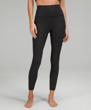 Leggins Lululemon Align™ High-Rise with Pockets 25" Mujer Negras Chile | 542IWPEMC