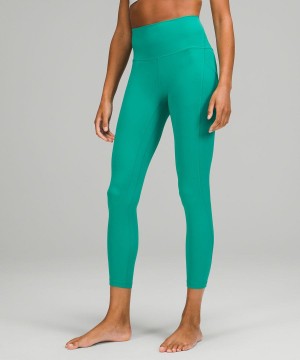 Leggins Lululemon Align™ High-Rise with Pockets 25" Mujer Verde Chile | 964NQDZAE