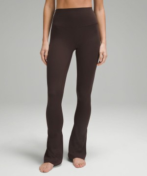 Leggins Lululemon Align™ Mini-Flared Altas Mujer Chocolate Chile | 769TKIQVF
