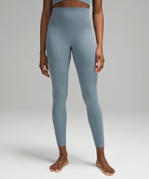Leggins Lululemon Align™ Super-High-Rise 28" Mujer Azules Chile | 275GXBDAI