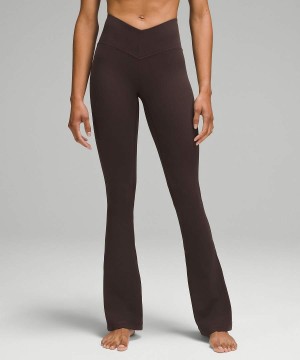 Leggins Lululemon Align™ V-Cintura Mini-Flared Mujer Chocolate Chile | 685MKXOFI