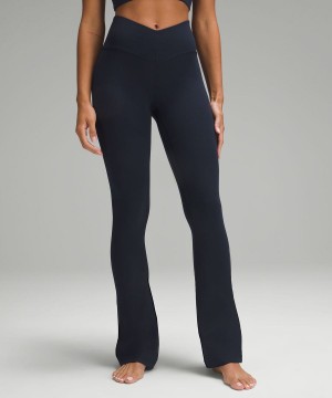 Leggins Lululemon Align™ V-Cintura Mini-Flared Mujer Azul Marino Chile | 956SALMYQ