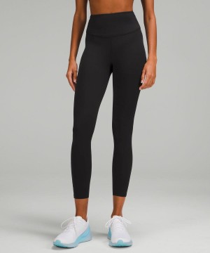 Leggins Lululemon Base Pace High-Rise 25" Mujer Negras Chile | 687IUMQLZ