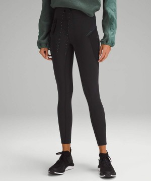Leggins Lululemon Cargo Super-High-Rise 25" Senderismo Mujer Negras Chile | 194QVTNBW