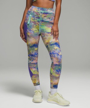 Leggins Lululemon Cargo Super-High-Rise 25" Senderismo Mujer Multicolor Chile | 648EMOFCL