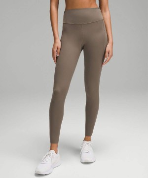 Leggins Lululemon Fast and Free High-Rise 28” Pockets Updated Mujer Gris Chile | 256EYAUCB