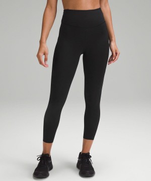 Leggins Lululemon Fast and Free High-Rise 25” Pockets Updated Mujer Negras Chile | 670JIKDGN