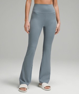 Leggins Lululemon Groove Super-High-Rise Flared Nulu Regular Mujer Azules Chile | 143JAWVRE