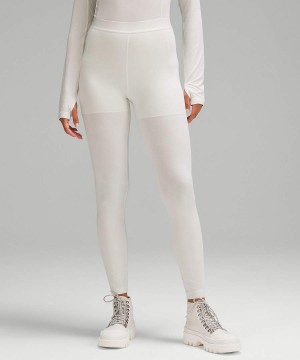 Leggins Lululemon High-Rise Base Layer 28" Mujer Beige Chile | 241PYJNGO