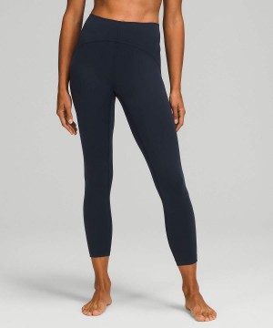 Leggins Lululemon InStill High-Rise 25" Mujer Azul Marino Chile | 247ETMOAG