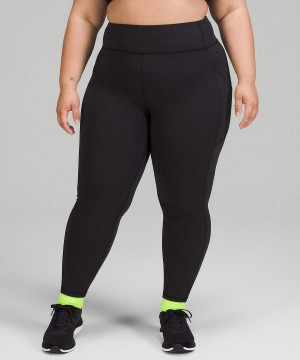 Leggins Lululemon Invigorate High-Rise 25" Mujer Negras Chile | 379TLBXFY