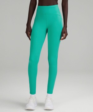 Leggins Lululemon Swift Speed High-Rise 28" Mujer Verde Chile | 879TLBPAW