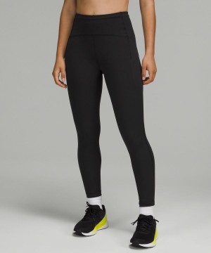 Leggins Lululemon Swift Speed High-Rise Tight 25 Mujer Negras Chile | 702NBUAYE