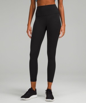 Leggins Lululemon Wunder Train High-Rise 25" Mujer Negras Chile | 650IMQLFC