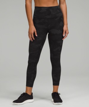 Leggins Lululemon Wunder Train High-Rise 25" Mujer Camuflaje Negras Multicolor Chile | 793BFHIUT
