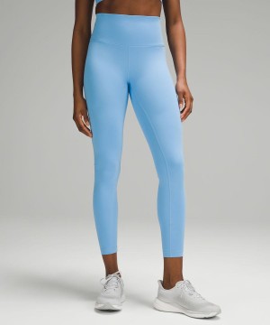 Leggins Lululemon Wunder Train High-Rise 28" Mujer Azules Chile | 813HYXFWD