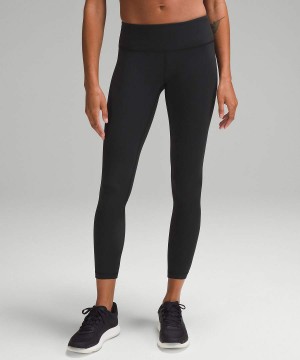 Leggins Lululemon Wunder Train Low-Rise 25" Mujer Negras Chile | 793LXAPUO