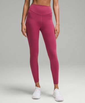 Leggins Lululemon Wunder Under SmoothCover High-Rise 25" Mujer Moradas Chile | 074MPZKHN