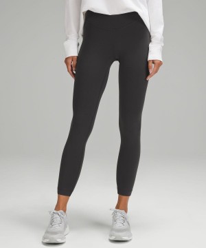 Leggins Lululemon Wunder Under SmoothCover High-Rise 25" Mujer Gris Oscuro Chile | 931HFQNDX