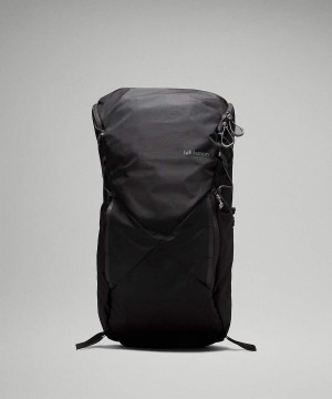 Mochilas Lululemon All Deporte 28L Hombre Negras Negras Gris Oscuro Chile | 632HRQNOW