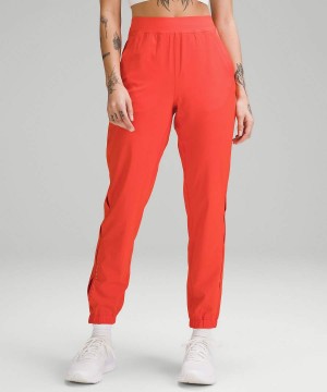Pantalon Jogger Lululemon Adapted State High-Rise Airflow Mujer Naranjas Chile | 029SLGBCW