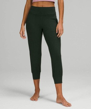 Pantalon Jogger Lululemon Align™ High-Rise Cropped Mujer Marrones Verde Chile | 972TSPJAM