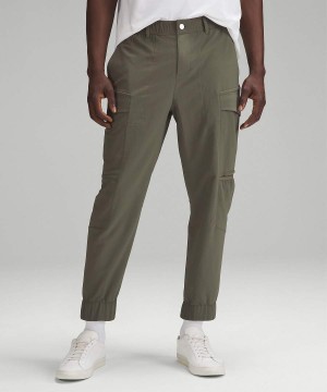 Pantalon Jogger Lululemon Cargo Pocket Hombre Verde Oliva Chile | 943IRGHYD