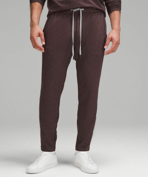 Pantalon Jogger Lululemon Soft Jersey Tapered Hombre Chocolate Chile | 374NBKLIW