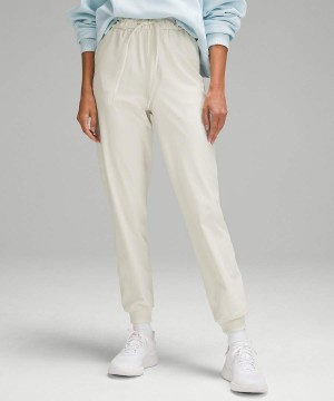 Pantalon Jogger Lululemon Stretch High-Rise Full Length Mujer Beige Chile | 086VZLUTY