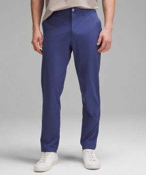 Pantalon Lululemon ABC Classic-Fit 28"L Warpstreme Hombre Azules Chile | 495WILKJM