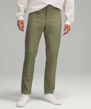 Pantalon Lululemon ABC Classic-Fit 32" Utilitech Hombre Verde Claro Chile | 536LXFUPD